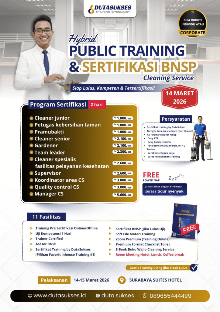 Public Training Cleaning Service